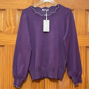 Grace Karin Purple Sweater